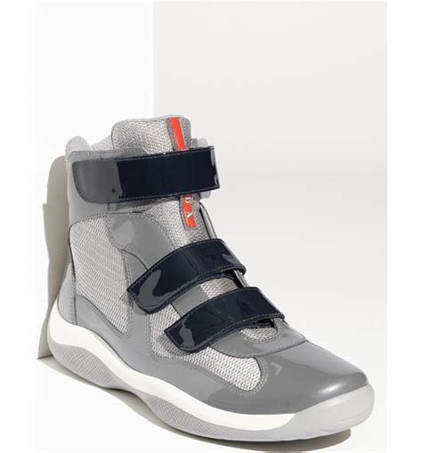 mens prada americas cup sneakers|prada america's cup high top.